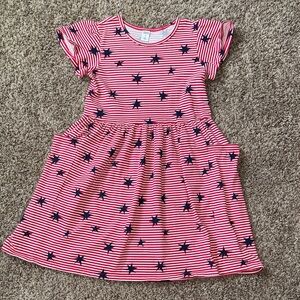 Harper Canyon Red, white and Navy Stars and Stripes Dress 8 🇺🇸